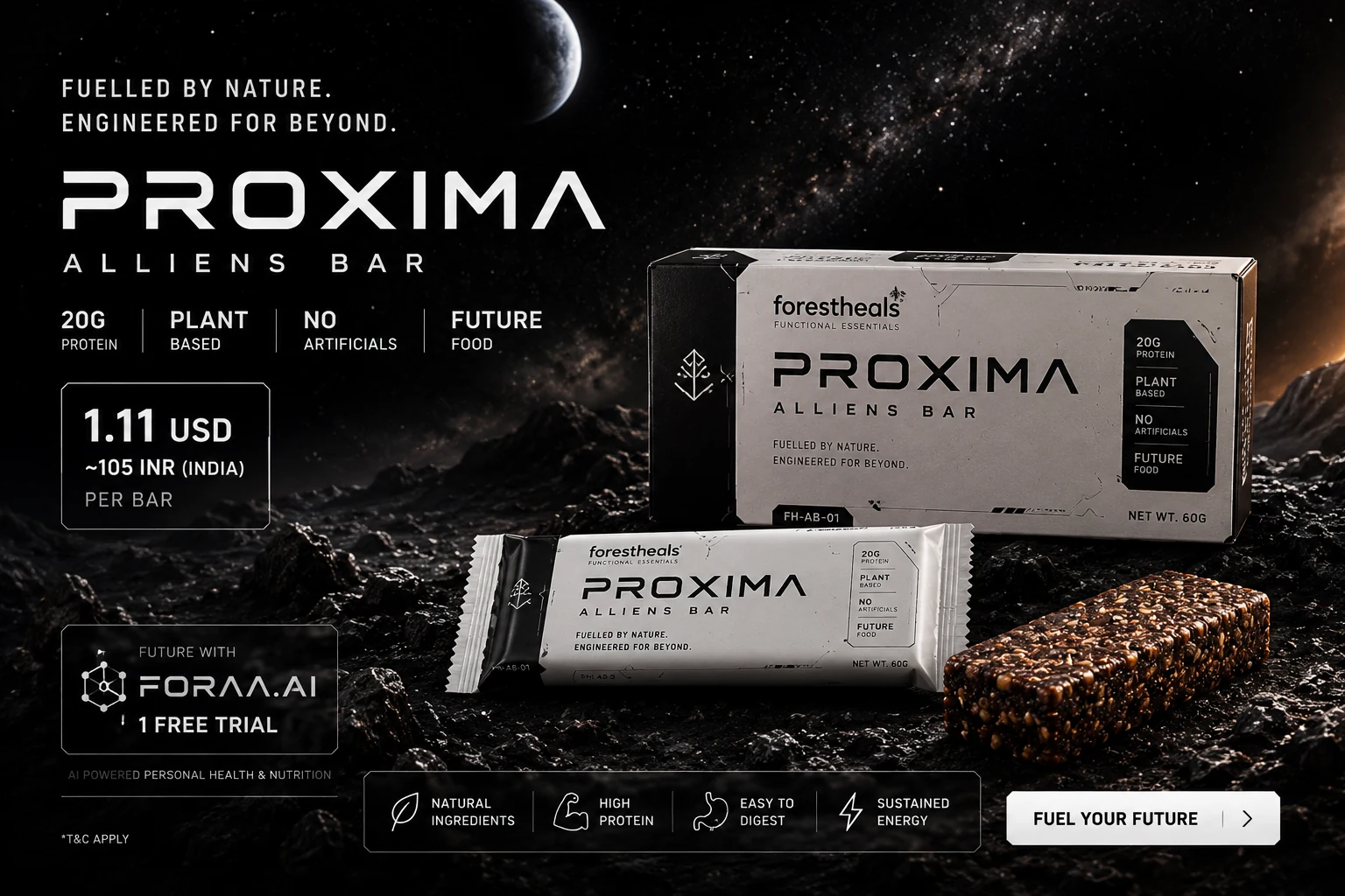 Proxima campaign visual