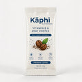 Forestheals Kaphi Vitamin B & Zinc Premium Coffee single-serve sachet with icons for energy, immunity, and mental focus.